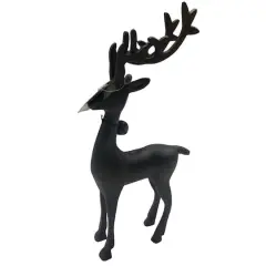 Black Standing Reindeer Metal Tabletop D&eacute;cor by Ashland&reg;