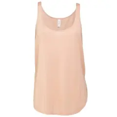 BELLA+CANVAS&reg; Flowy Side Slit Women's Tank Peach
