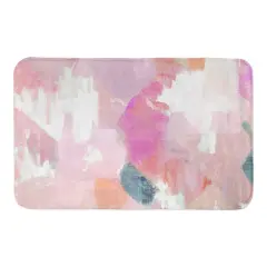 Funky Blush Misc. 34" x 21" Bath Mat