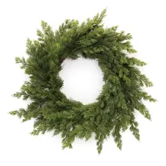 25" Variegated Pine Wreath