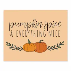 Pumpkin Spice Tabletop Canvas
