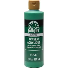 FolkArt&reg; Acrylic Paint, 8oz. Holly Leaf