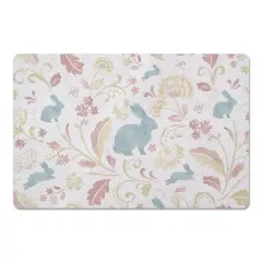 Paisley Bunny 18" x 27" Floor Mat