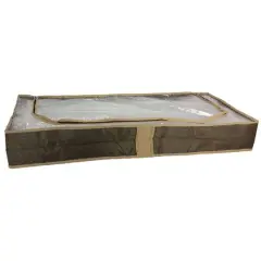 Household Essentials Under Bed Storage Bag Brown