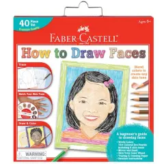 Faber-Castell&reg; World Colors How to Draw Faces Set