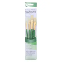 Princeton&trade; RealValue&trade;Natural Hair Bristle 4 Piece Brush Set
