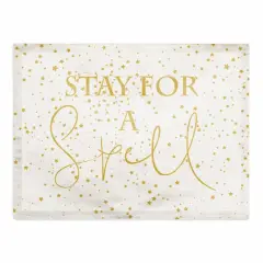 Stay For A Spell Polyester Twill Placemat