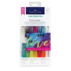 Faber-Castell&reg; Iridescents Gelatos&reg; Set
