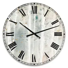 Designart A Woodland Walk Into The Forest VI Traditional Wall Clock