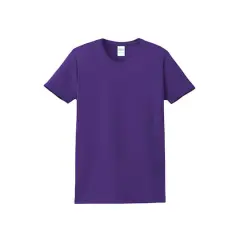 Port & Company&reg; Colors Ladies Essential T-Shirt Purple