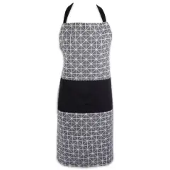 Black & White Triangle Chef Apron