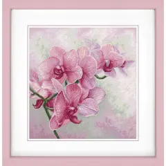 Luca-s Graceful Orchids Counted Cross Stitch Kit