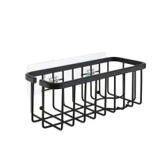 SunnyPoint NeverRust Deluxe Kitchen Sink Suction Holder Mat Black