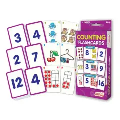 Junior Learning&reg; Animals, Objects & Ten-Frames Counting Flashcards