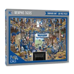 College Barnyard Fans 500 Piece Puzzle Memphis Tigers