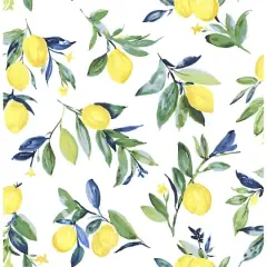 NuWallpaper Lemon Drop Yellow Peel & Stick Wallpaper
