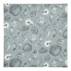Multi Shell Cotton Twill Napkin Blue/Blue