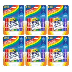 Crayola&reg; Project&trade; Quick-Dry Paint Sticks, 6 Packs of 6