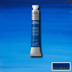 Winsor & Newton&reg; Cotman&reg; Watercolor, 8mL Intense Phthalo Blue