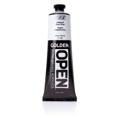 Golden&reg; OPEN&trade; Slow-Drying Acrylics, 5oz. Iridescent Silver (Fine)
