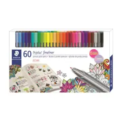 Staedtler&reg; Triplus 60 Fineliner Color Pen Set