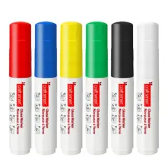 Primary 3-in-1 Nib Glass Markers Set by Craft Smart&reg;