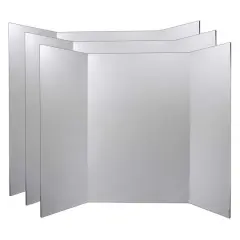 Ghostline&reg; 28" x 22" White Foam Presentation Boards with 1/2" Faint Grid, 3ct.
