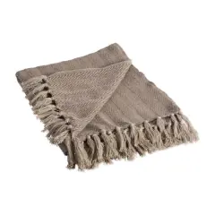 DII&reg; Stone Tonal Textured Throw