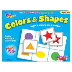 Trend Enterprises Colors and Shapes Match Me&reg; Games