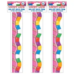 Eureka&reg; Candy Land&trade; Dimensional Look Extra Wide Die Cut Deco Trim&reg;, 111ft.