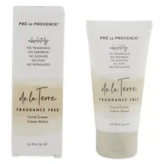 European Soaps Unscented De La Terre Hand Cream, 50mL