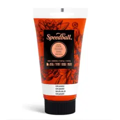 Speedball&reg; Water-Soluble Block Printing Ink Orange