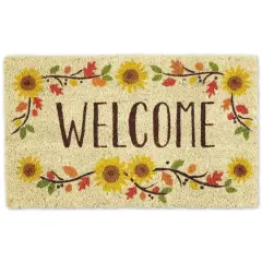 DII&reg; Welcome Sunflowers Doormat