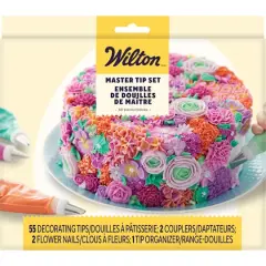 Wilton&trade; 55-Piece Master Cake & Cupcake Piping Tip Set