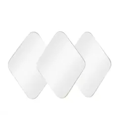 CosmoLiving by Cosmopolitan Gold Metal Contemporary Wall Mirror, 43" x 43" x 3"