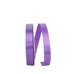 JAM Paper 7/8" x 100yd. Single Face Satin Allure Ribbon Grape