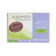 Fabriano&reg; Artistico Extra White Rough Watercolor Block, 5'' x 7''