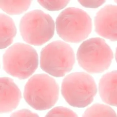 John Bead 2" Pom Poms, 50ct. Pink