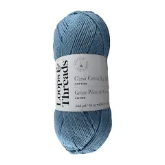 Classic Cotton Big Ball&trade; Solid Yarn by Loops & Threads&reg; Vista
