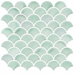 RoomMates Aqua Scallop Peel & Stick Backsplash StickTiles&reg;