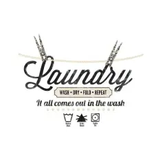 RoomMates Laundry Quote Peel & Stick Wall Decals