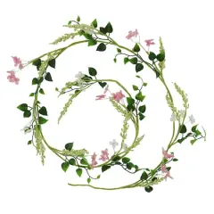 5ft. Mixed Heather Coiled Garland by Ashland&reg; 