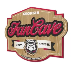 NCAA Fan Cave Sign Georgia Bulldogs