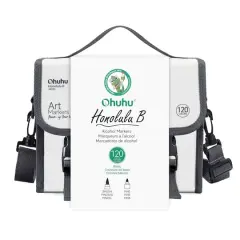 Ohuhu&reg; Honolulu Series B 120 Color Basic Alcohol Markers