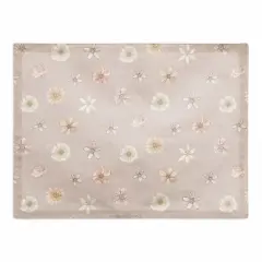 Florals Cotton Twill Placemat Blush