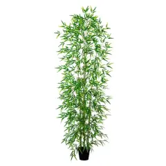 9ft. Potted Green Artificial Bamboo Tree