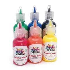 Color Splash!&reg; Fabric Paints, 6ct.