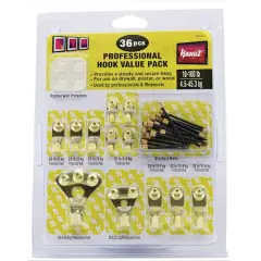 HangZ&trade; Professional Picture Hook Value Pack, 36ct.