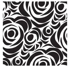 The Crafter's Workshop Echoes Stencil