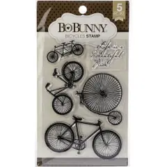 Bo Bunny&reg; Bicycles Clear Stamps